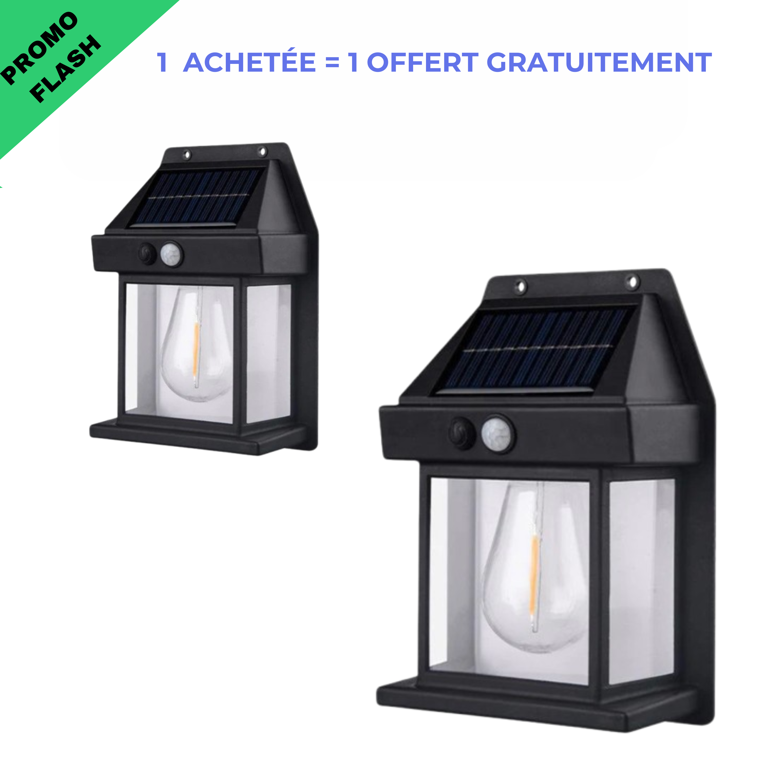 2 Ampoule solaire LUM
